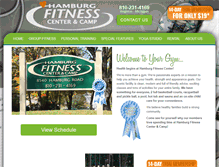 Tablet Screenshot of hamburgfitness.net